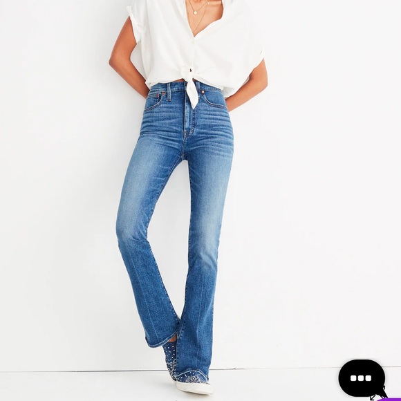 Madewell Skinny Flare jeans - Picture 4 of 11